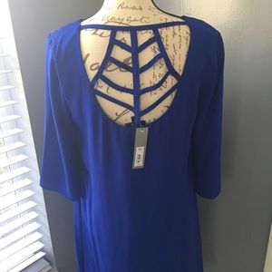 Blue mini dress!! NWT!!